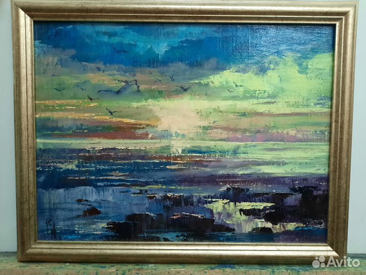 Картина маслом на холсте