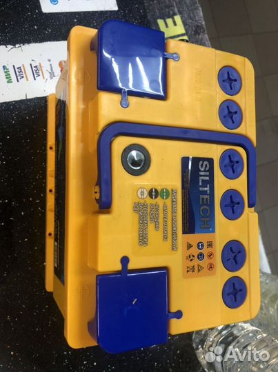 Аккумулятор Siltech 60 Низкий для Форд фокус