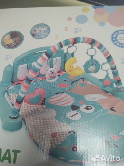 Игровой коврик с пианино