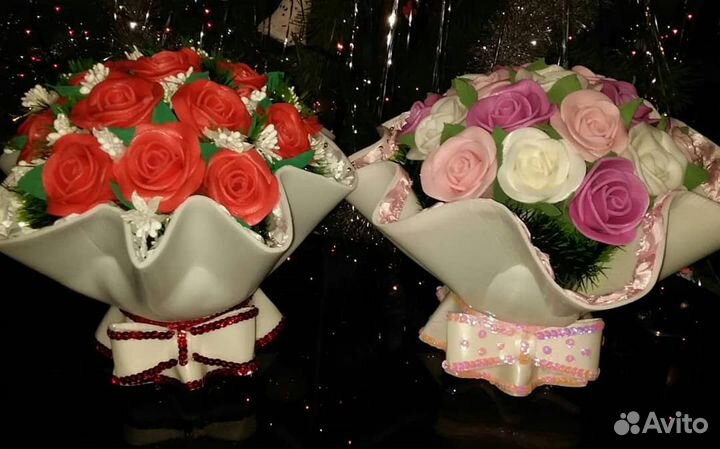 Ростовые цветы из изолона