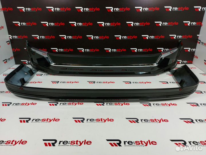 Обвес Toyota Land Cruiser 200 Черный S2325