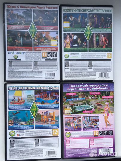 Новый Sims 3 лицензия - оригинал с кодами