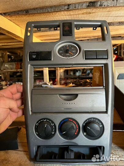 Блок управления печкой priora