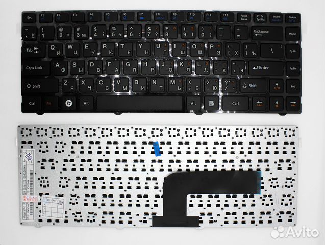 Новая клавиатура для ноутбука DNS Clevo W5400