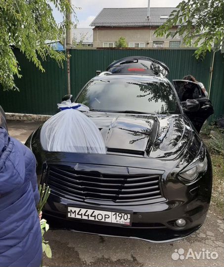 Сплиттер губа Infiniti fx/qx70