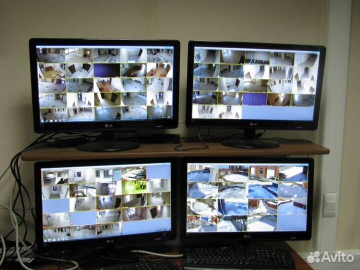 Видеонаблюдение с установкой