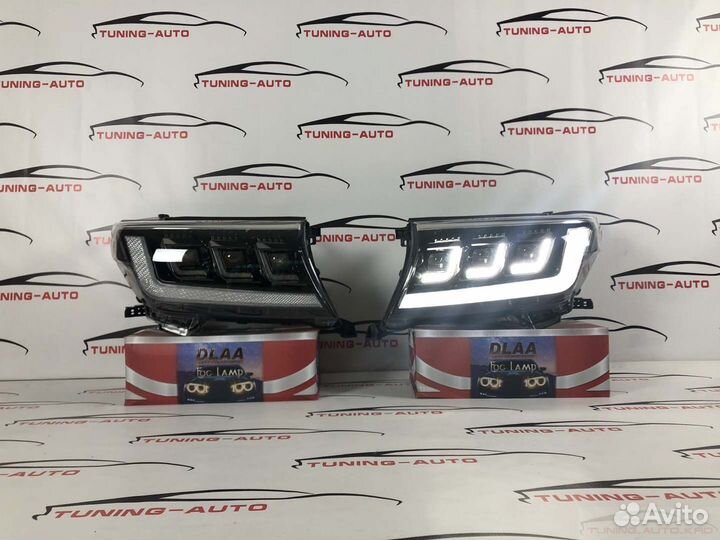 Фары Toyota land cruiser 200 стиль lc300 Z4572