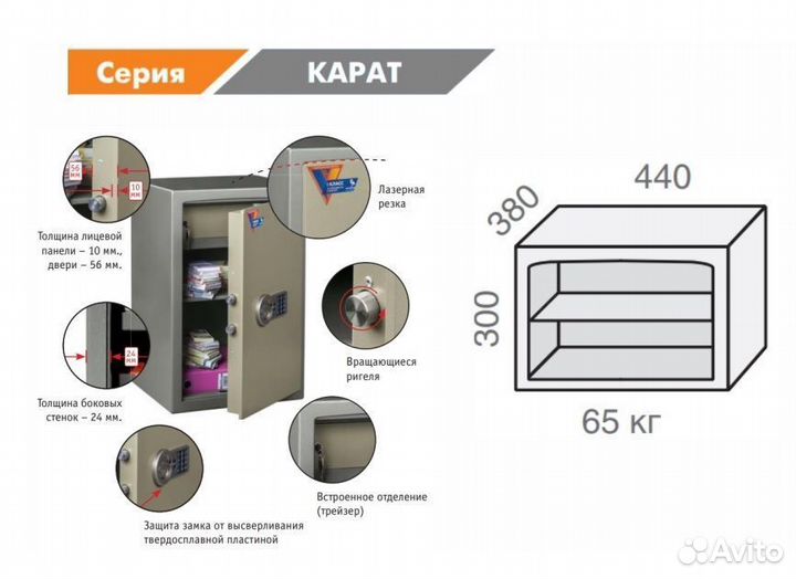 Сейф офисный