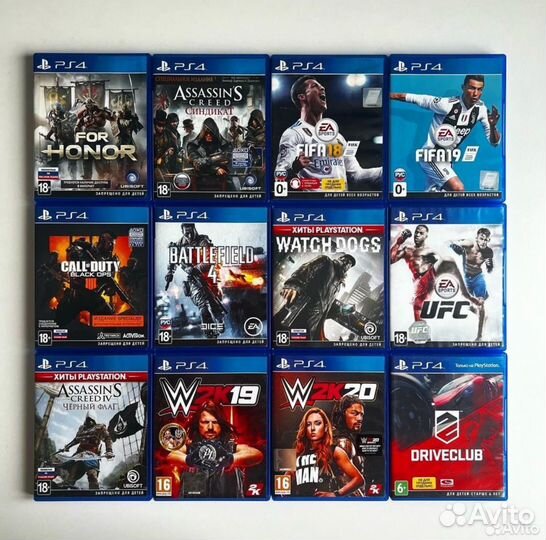 Диски Игры PS4 Лицензионные PlayStation 4