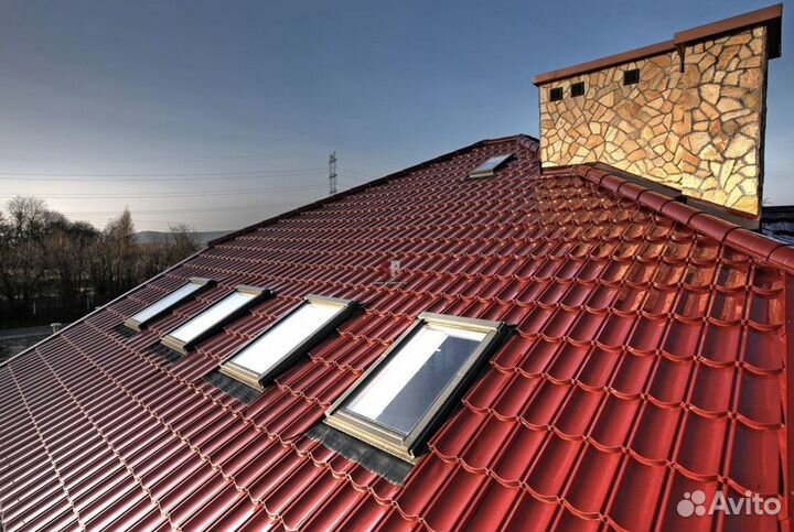 Кровля из профлиста под ключ