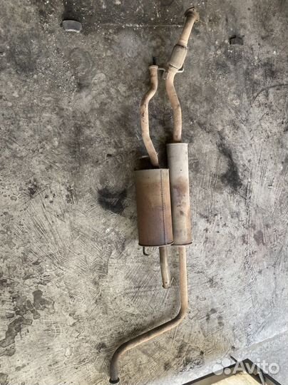 Глушитель на лада веста