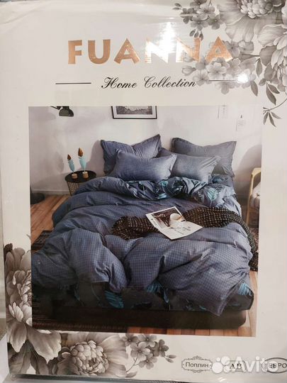 Постельное белье евро новое