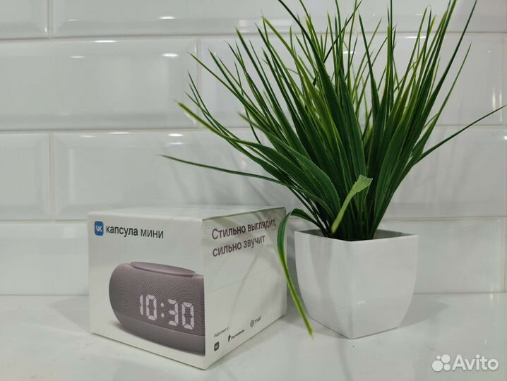 Умная колонка Капсула Мини с Марусей VK (новая)