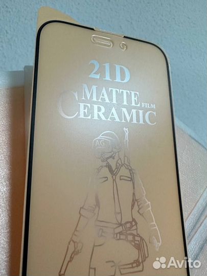 Защитная матовая пленка Ceramics для iPhone 14 Pro