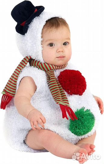 Прокат/аренда костюма Снеговика, 1,5-3 года