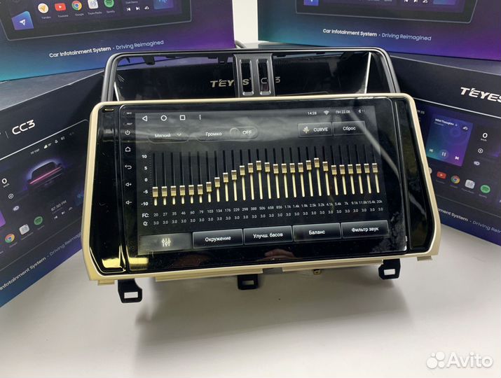 Teyes CC3 4/64 для Toyota Prado 150 2-рест