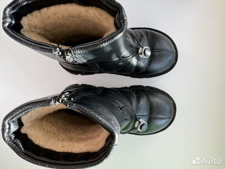 Дутики зимние для девочки 32 размер