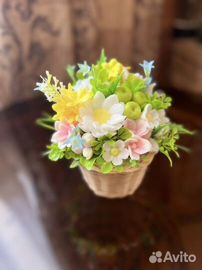 Букеты из мыла. Подарок. Сувенир