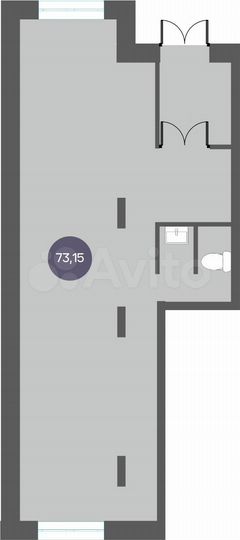 Офис, 73.15 м²