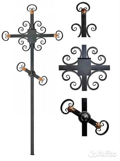 Металлические кресты