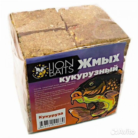 Lion baits Жмых кукурузный Макуха 