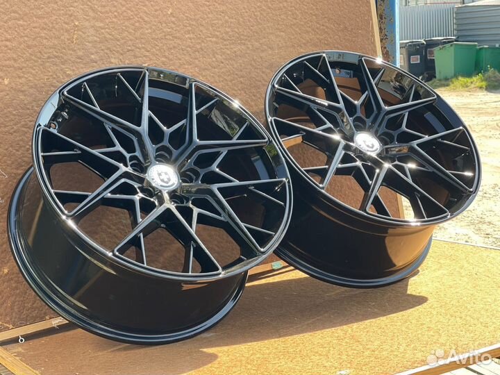 Диски HRE FF10 R17 4x100 черные глянец новые