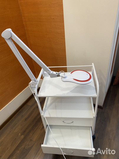 Тележка косметологическая с ящиками новая