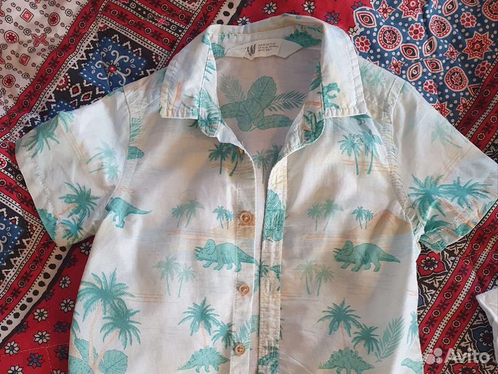 Рубашка детская для мальчиков 92-98 размер