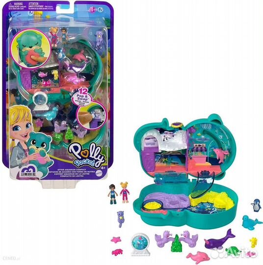 Polly pocket Oceanarium HCG16 Выдра