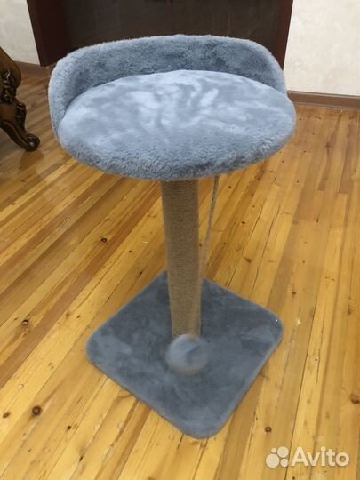 Когтеточка домик для кошки новый