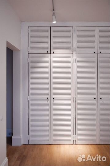 Дверцы в проем жалюзийные
