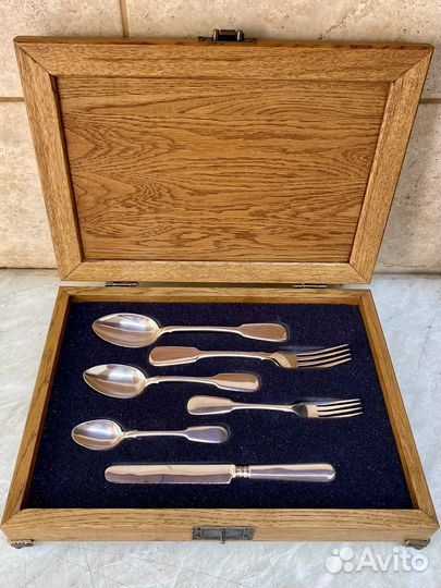 Набор «Эгоист» Царская Россия. Серебро 84 пробы