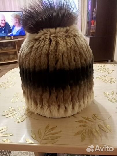 Шапка зимняя меховая женская