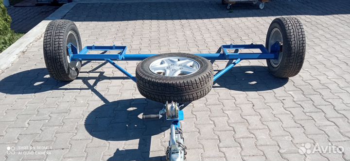 Подкатной прицеп эвакуатор