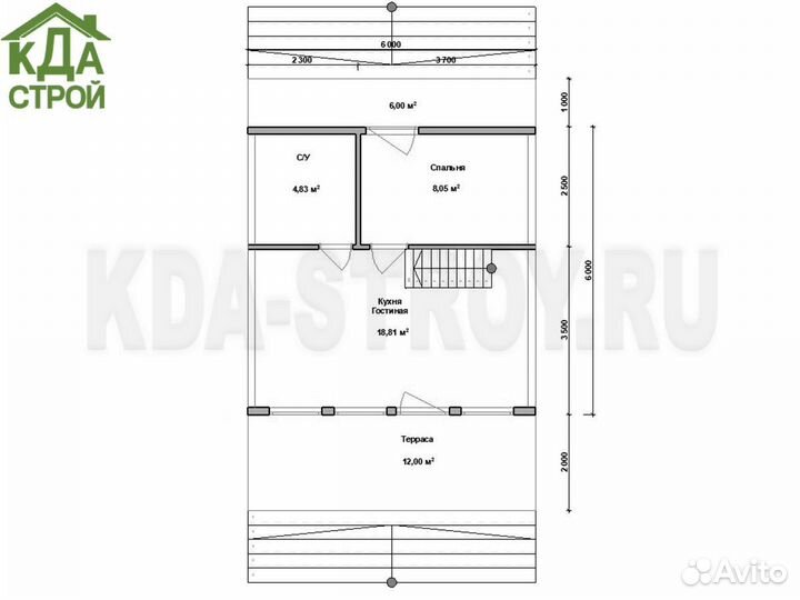 Каркасный дом 6х9 под ключ