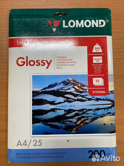 Бумага lomond