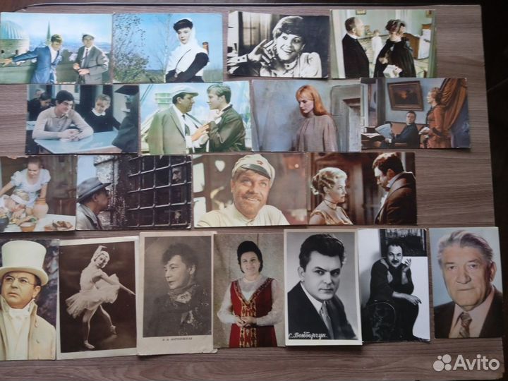 Открытки актеры СССР