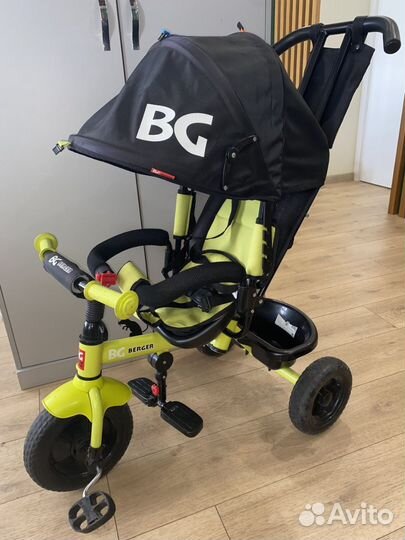 Велосипед с родительской ручкой