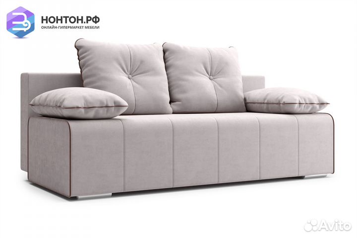 Диван еврокнижка Лестер бежевый