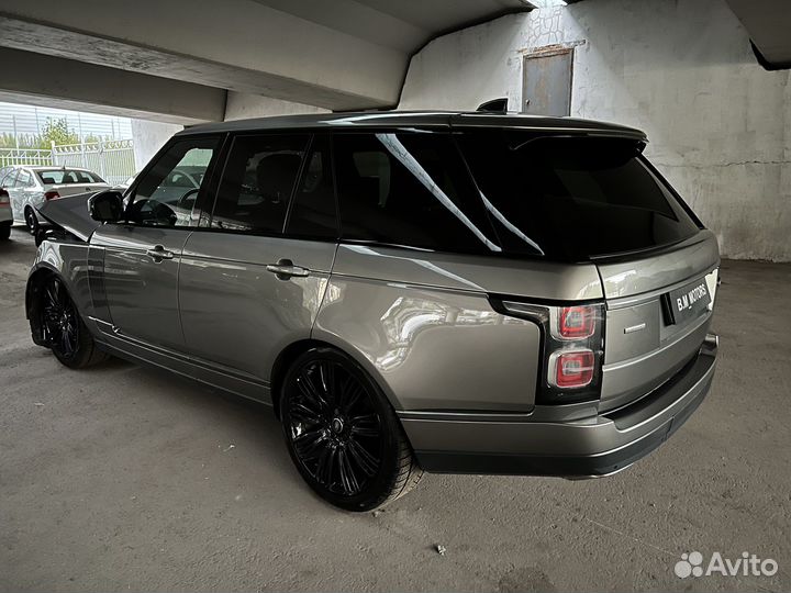 Land Rover Range Rover 5.0 AT, 2019, битый, 142 000 км