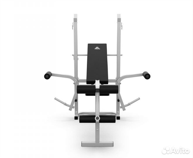 Скамья со стойками под штангу DFC D742