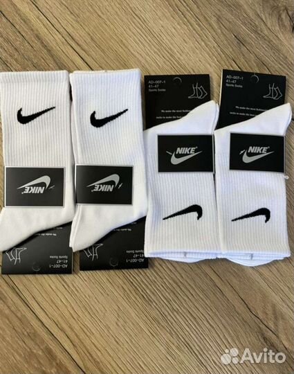 Носки nike высокие