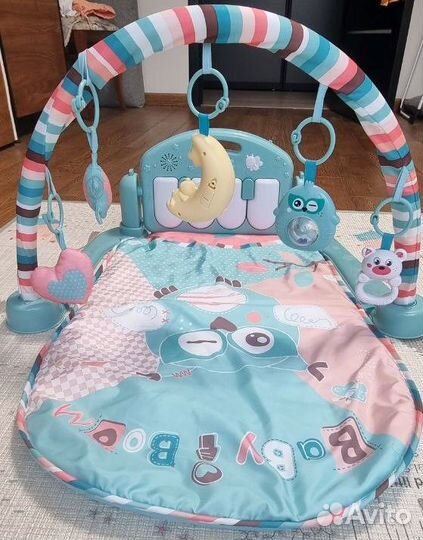 Развивающий коврик с пианино