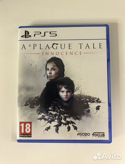 A plague tale: innocence ps5 (диск)