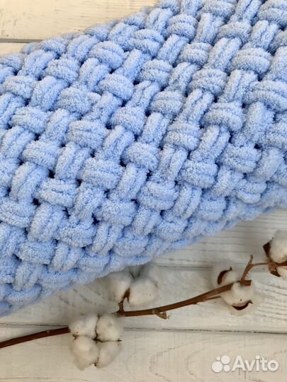 Плюшевый плед детский новый