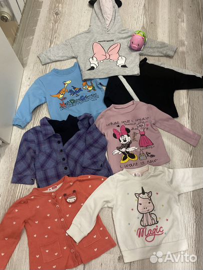 Вещи для девочки 86 92