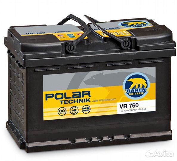 Аккумулятор на BMW M6 AGM