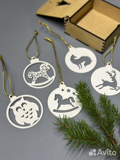 Новогодние игрушки ручной работы