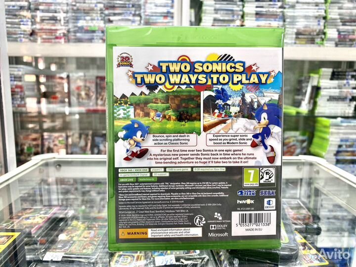 Sonic Generations игра на Xbox 360 Новый