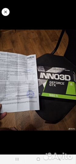Видеокарта gtx 1660ti